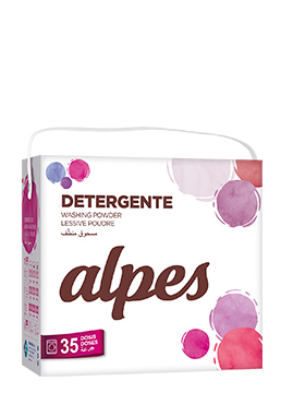 Detergente Alpes Polvo Maleta 35 Lavados