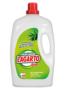 Detergente Lagarto Aloe 40 Lavados