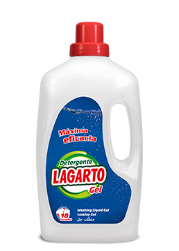 Detergente Lagarto Gel 18 Lavados