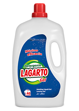 Detergente Lagarto Gel 40 Lavados