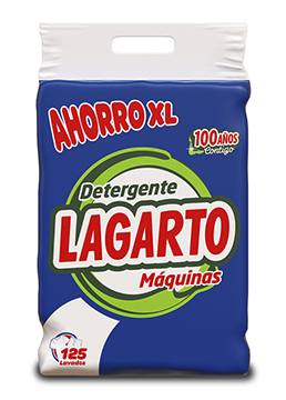 Detergente Lagarto Máquina 125 Lavados