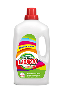 Lagarto detergent for colored clothing