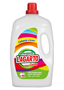 Lagarto detergent for colored clothing