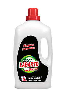 Lagarto detergent for dark clothing