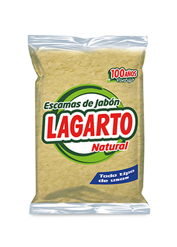 Escamas de Jabón Lagarto Natural 250g