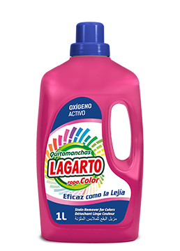 Lagarto colored clothing stain remover