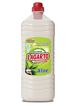 Suavizante Lagarto Concentrado Aloe 80 Lavados