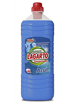 Suavizante Lagarto Concentrado Azul 80 Lavados