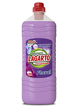 Suavizante Lagarto Concentrado Floral 80 Lavados