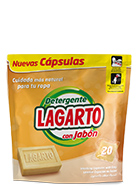 Detergente en Cápsulas Lagarto con jabón