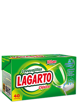 Lavavajillas Lagarto Clásico 40 Ud.