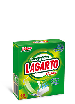 Lavavajillas Lagarto Clásico 10 Ud.