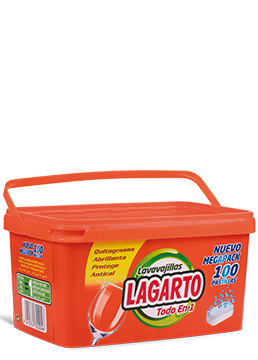 Lagarto dishwasher tablets all-in-one 100 u.