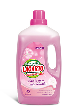 (Español) Detergente Lagarto Prendas Delicadas 42 Lavados