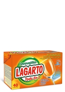 Lavavajillas Lagarto Todo en Uno 40 Ud.