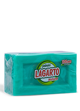 Lagarto natural green soap