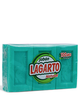 Lagarto natural green soap
