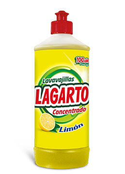 Lavavajillas Lagarto Concentrado Limón 750ml