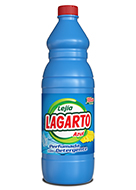 Lagarto bleach with detergent blue