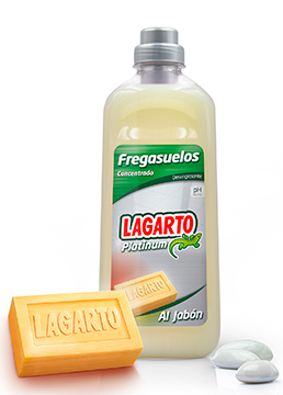 Lagarto Platinum nettoyant pour sol  concentré au savon