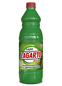 Lagarto bleach with detergent pine-scented