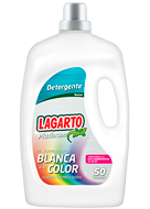 Detergente Lagarto Platinum Ropa Blanca y Color 50 Lavados