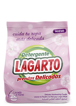 Lagarto牌洗衣粉用于细腻衣物