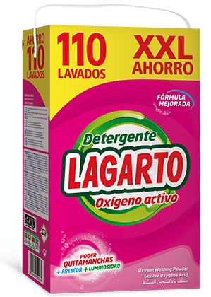 (Español) Detergente Lagarto Oxigeno Activo XXL 110 Lavados